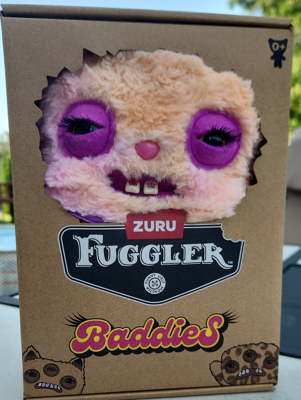 ZURU Fuggler Baddies Plush Toy - Pink and Purple